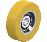 BLICKLE - Galet guide Ø 50mm bandage polyuréthane PU 85kg - FSTH 50x15/10-8K
