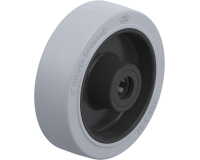 BLICKLE - Roue Ø 100mm bandage caoutchouc NR 200kg - POEV 100/12R-SG