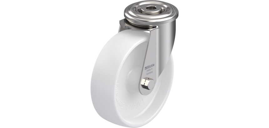 BLICKLE - Roulette pivotante Ø 125mm bandage polyamide PA 6.6 150kg - LEXR-PO 125G