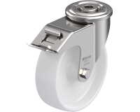BLICKLE - Roulette pivotante à frein Ø 125mm bandage polyamide PA 6.6 150kg - LEXR-PO 125G-FI