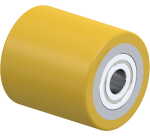 BLICKLE - Galet de transpalettes Ø 82mm bandage polyuréthane PU 830kg - HTH 82x90/20-90K