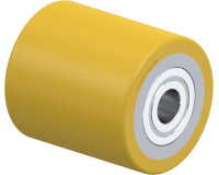 BLICKLE - Galet de transpalettes Ø 82mm bandage polyuréthane PU 830kg - HTH 82x90/20-90K