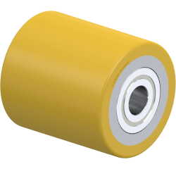 BLICKLE - Galet de transpalettes Ø 82mm bandage polyuréthane PU 830kg - HTH 82x90/20-90K