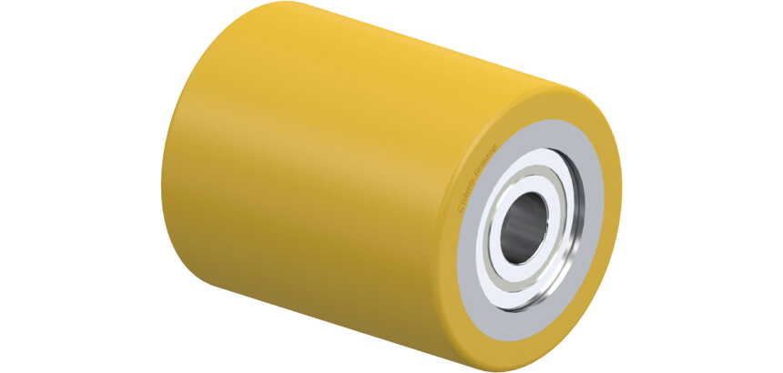 BLICKLE - Galet de transpalettes Ø 82mm bandage polyuréthane PU 920kg - HTH 82x100/20-96K