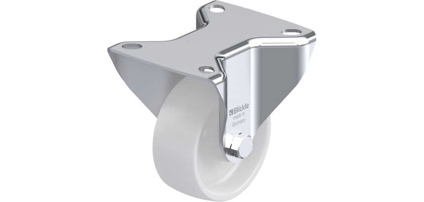 BLICKLE - Roulette fixe Ø 75mm bandage polyamide PA 6.6 200kg - B-PO 75G
