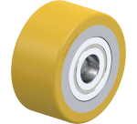 BLICKLE - Galet de transpalettes Ø 80mm bandage polyuréthane PU 350kg - HTH 80x40/20-40K