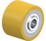 BLICKLE - Galet de transpalettes Ø 80mm bandage polyuréthane PU 480kg - HTH 80x54/20-60K