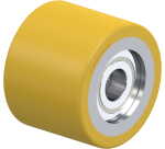 BLICKLE - Galet de transpalettes Ø 80mm bandage polyuréthane PU 550kg - HTH 80x62/20-54K