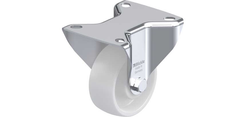 BLICKLE - Roulette fixe Ø 75mm bandage polyamide PA 6.6 200kg - B-PO 75R