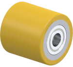 BLICKLE - Galet de transpalettes Ø 80mm bandage polyuréthane PU 720kg - HTH 80x80/20-80K