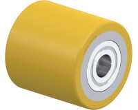 BLICKLE - Galet de transpalettes Ø 80mm bandage polyuréthane PU 720kg - HTH 80x80/20-80K