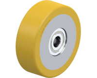 BLICKLE - Galet de transpalettes Ø 82mm bandage polyuréthane PU 250kg - HTH 82x28/12-26K