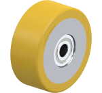BLICKLE - Galet de transpalettes Ø 82mm bandage polyuréthane PU 310kg - HTH 82x34/12-32K
