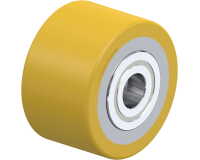 BLICKLE - Galet de transpalettes Ø 82mm bandage polyuréthane PU 450kg - HTH 82x50/20-52K