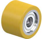 BLICKLE - Galet de transpalettes Ø 82mm bandage polyuréthane PU 550kg - HTH 82x60/25-52K