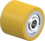 BLICKLE - Galet de transpalettes Ø 82mm bandage polyuréthane PU 640kg - HTH 82x70/20-72K