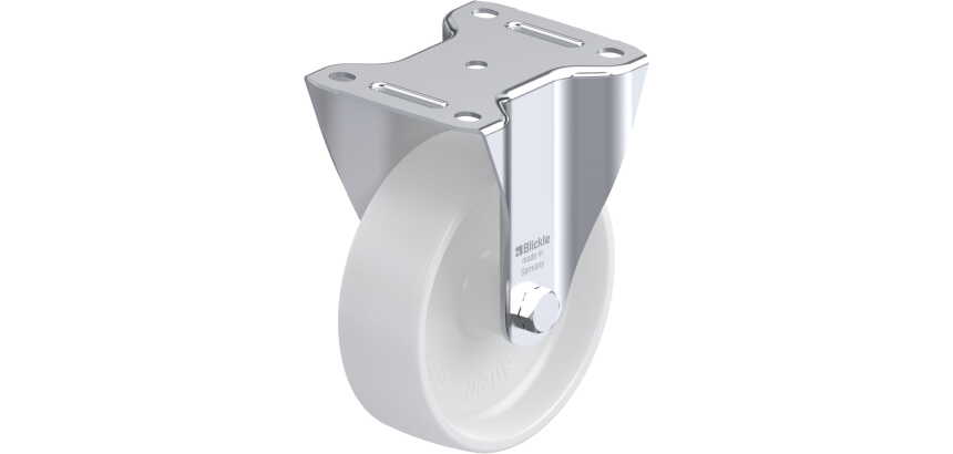 BLICKLE - Roulette fixe Ø 150mm bandage polyamide PA 6.6 400kg - B-PO 150G