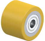 BLICKLE - Galet de transpalettes Ø 85mm bandage polyuréthane PU 610kg - HTH 85x65/20-65K