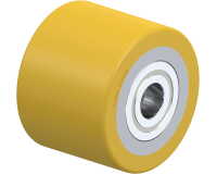 BLICKLE - Galet de transpalettes Ø 85mm bandage polyuréthane PU 610kg - HTH 85x65/20-65K