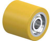 BLICKLE - Galet de transpalettes Ø 85mm bandage polyuréthane PU 770kg - HTH 85x80/25-74K