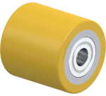 BLICKLE - Galet de transpalettes Ø 85mm bandage polyuréthane PU 820kg - HTH 85x85/20-85K