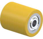 BLICKLE - Galet de transpalettes Ø 85mm bandage polyuréthane PU 960kg - HTH 85x100/20-102K
