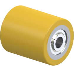 BLICKLE - Galet de transpalettes Ø 85mm bandage polyuréthane PU 960kg - HTH 85x100/20-102K