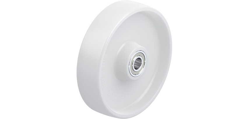 BLICKLE - Roue engin de manutention Ø 200mm bandage polyamide PA 6.6 600kg - PO 200x50/20-54K