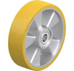 BLICKLE - Roue engin de manutention Ø 180mm bandage polyuréthane PU 700kg - ALTH 180x50/20-54K