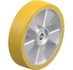 BLICKLE - Roue engin de manutention Ø 200mm bandage polyuréthane PU 800kg - ALTH 200x50/20-40K