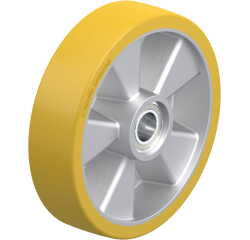 BLICKLE - Roue engin de manutention Ø 200mm bandage polyuréthane PU 800kg - ALTH 200x50/25-50K