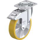 BLICKLE - Roulette pivotante à frein Ø 200mm bandage polyuréthane PU 800kg - LH-ALTH 200K-FI