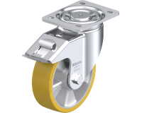 BLICKLE - Roulette pivotante à frein Ø 160mm bandage polyuréthane PU 750kg - LH-ALTH 160K-FI