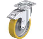 BLICKLE - Roulette pivotante à frein Ø 200mm bandage polyuréthane PU 900kg - LH-GTH 200K-FI