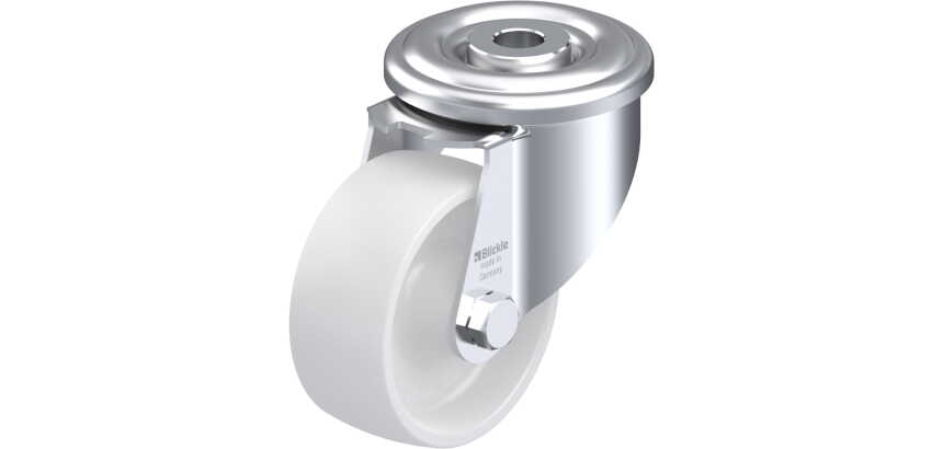 BLICKLE - Roulette pivotante Ø 75mm bandage polyamide PA 6.6 150kg - LER-PO 75G