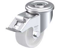 BLICKLE - Roulette pivotante à frein Ø 75mm bandage polyamide PA 6.6 150kg - LER-PO 75G-FI