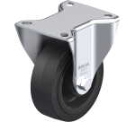 BLICKLE - Roulette fixe Ø 100mm bandage caoutchouc NR 200kg - B-POEV 100R