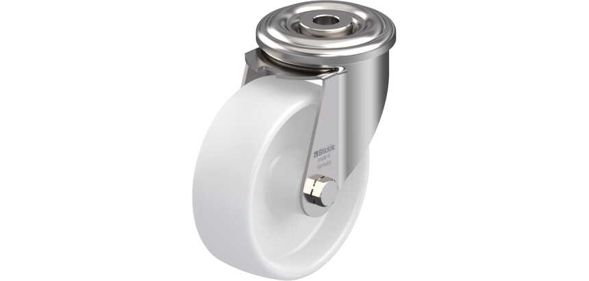 BLICKLE - Roulette pivotante Ø 100mm bandage polyamide PA 6.6 150kg - LEXR-PO 100G