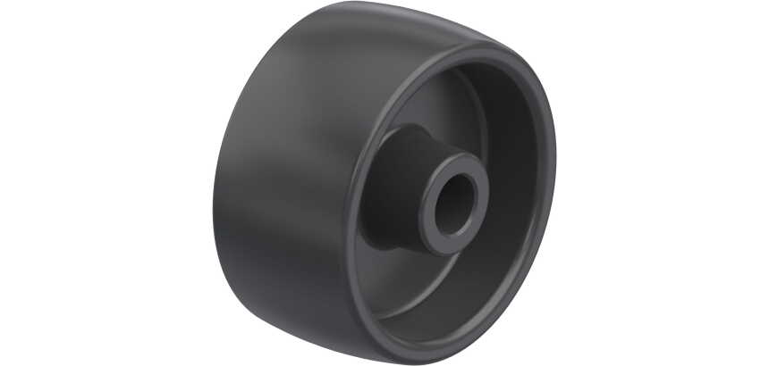 BLICKLE - Roue Ø 58mm bandage polyamide PA 6.6 100kg - POA 58/10G