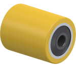 BLICKLE - Galet de transpalettes Ø 82mm bandage polyuréthane PU 920kg - HTHW 82x100/20-104K
