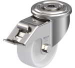 BLICKLE - Roulette pivotante à frein Ø 75mm bandage polyamide PA 6.6 150kg - LEXR-PO 75G-FI