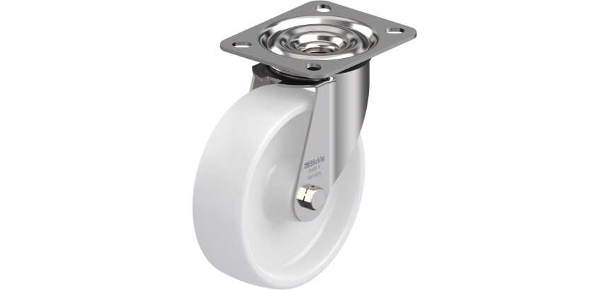 BLICKLE - Roulette pivotante Ø 125mm bandage polyamide PA 6.6 150kg - LEX-PO 125XR