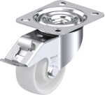 BLICKLE - Roulette pivotante à frein Ø 75mm bandage polyamide PA 6.6 150kg - LE-PO 75R-FI