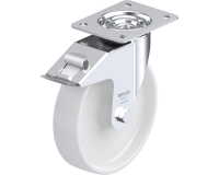 BLICKLE - Roulette pivotante à frein Ø 200mm bandage polyamide PA 6.6 300kg - LE-PO 200R-FI