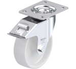 BLICKLE - Roulette pivotante à frein Ø 150mm bandage polyamide PA 6.6 300kg - LE-PO 150G-FI