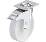 BLICKLE - Roulette pivotante à frein Ø 200mm bandage polyamide PA 6.6 300kg - LE-PO 200G-FI