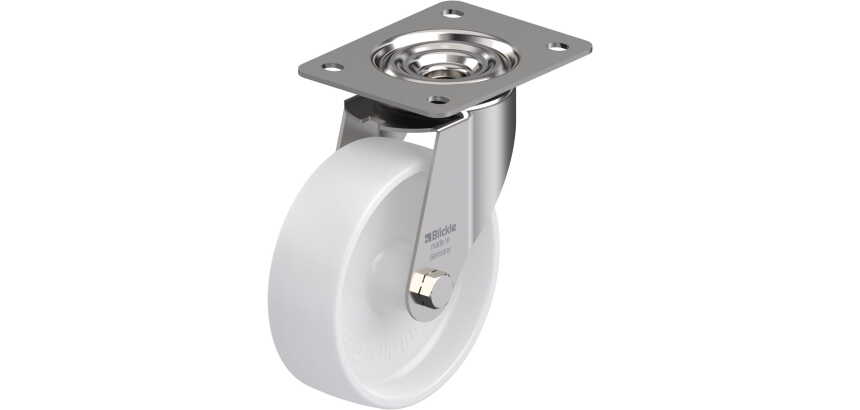 BLICKLE - Roulette pivotante Ø 150mm bandage polyamide PA 6.6 300kg - LEX-PO 150G