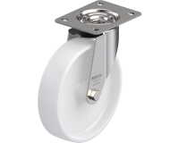BLICKLE - Roulette pivotante Ø 200mm bandage polyamide PA 6.6 300kg - LEX-PO 200G