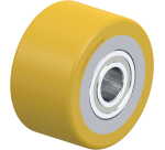 BLICKLE - Galet de transpalettes Ø 60mm bandage polyuréthane PU 220kg - HTH 60x35/15-35K