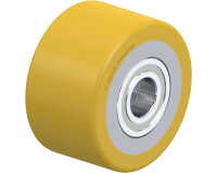 BLICKLE - Galet de transpalettes Ø 60mm bandage polyuréthane PU 220kg - HTH 60x35/15-35K